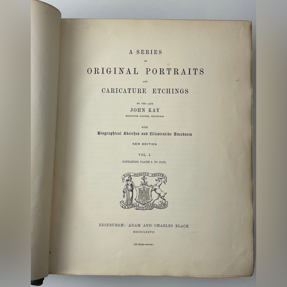 Antique Books: Kays Original Portraits 2 Volume set (PART 2) - Picture 4 of 16